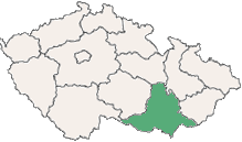 mapa ČR