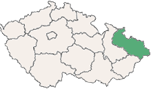 mapa ČR