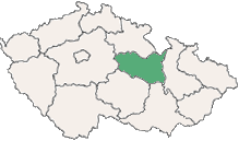 mapa ČR
