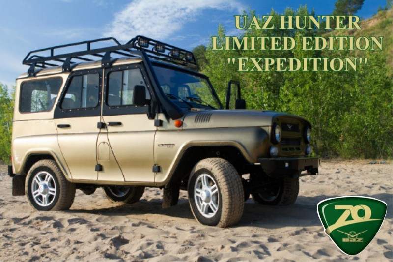 Armádny off-road pre civilistov: UAZ Hunter Expedition za 13 500 €!